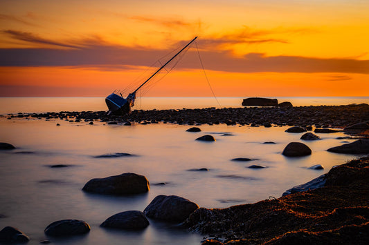 Stranded at Sunset